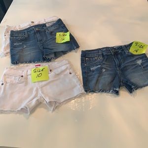 Girls Jean shorts